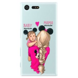 Plastové puzdro iSaprio - Mama Mouse Blond and Girl - Sony Xperia X Compact vyobraziť