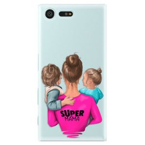 Plastové puzdro iSaprio - Super Mama - Boy and Girl - Sony Xperia X Compact vyobraziť
