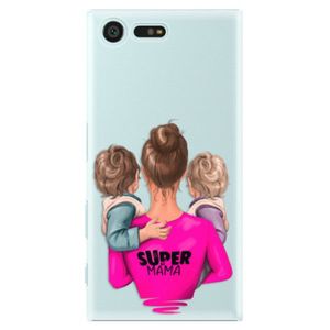 Plastové puzdro iSaprio - Super Mama - Two Boys - Sony Xperia X Compact vyobraziť