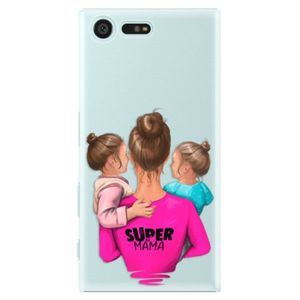 Plastové puzdro iSaprio - Super Mama - Two Girls - Sony Xperia X Compact vyobraziť