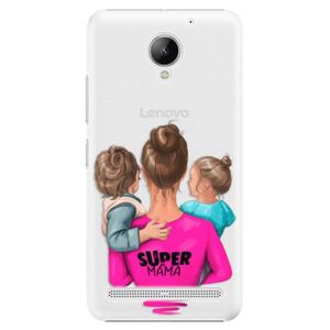 Plastové puzdro iSaprio - Super Mama - Boy and Girl - Lenovo C2 vyobraziť