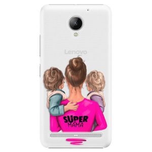 Plastové puzdro iSaprio - Super Mama - Two Boys - Lenovo C2 vyobraziť