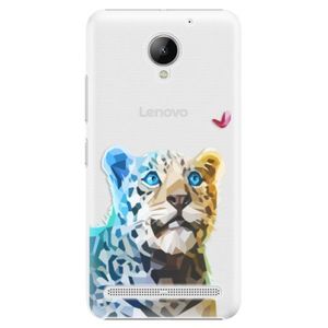 Plastové puzdro iSaprio - Leopard With Butterfly - Lenovo C2 vyobraziť