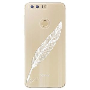 Plastové puzdro iSaprio - Writing By Feather - white - Huawei Honor 8 vyobraziť
