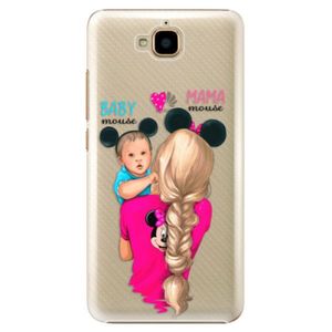 Plastové puzdro iSaprio - Mama Mouse Blonde and Boy - Huawei Y6 Pro vyobraziť