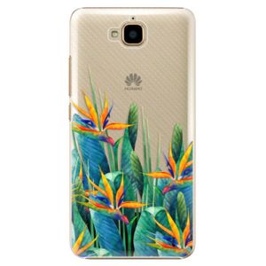 Plastové puzdro iSaprio - Exotic Flowers - Huawei Y6 Pro vyobraziť