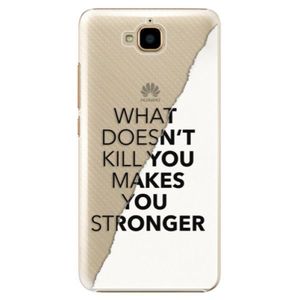 Plastové puzdro iSaprio - Makes You Stronger - Huawei Y6 Pro vyobraziť