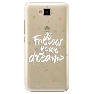 Plastové puzdro iSaprio - Follow Your Dreams - white - Huawei Y6 Pro vyobraziť
