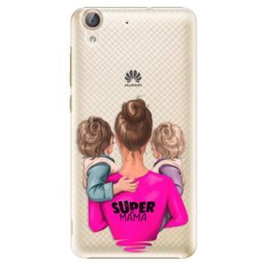 Plastové puzdro iSaprio - Super Mama - Two Boys - Huawei Y6 II vyobraziť