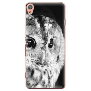 Plastové puzdro iSaprio - BW Owl - Sony Xperia XA vyobraziť