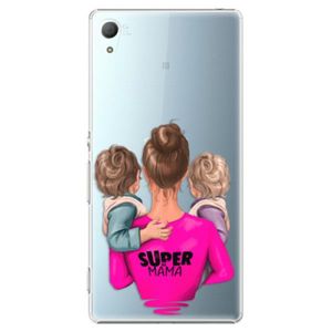 Plastové puzdro iSaprio - Super Mama - Two Boys - Sony Xperia Z3+ / Z4 vyobraziť