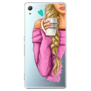 Plastové puzdro iSaprio - My Coffe and Blond Girl - Sony Xperia Z3+ / Z4 vyobraziť