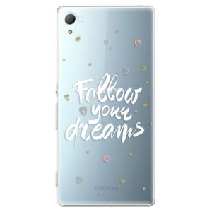 Plastové puzdro iSaprio - Follow Your Dreams - white - Sony Xperia Z3+ / Z4 vyobraziť