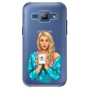 Plastové puzdro iSaprio - Coffe Now - Blond - Samsung Galaxy J1 vyobraziť