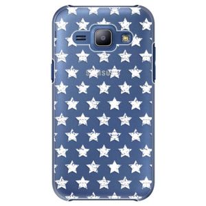 Plastové puzdro iSaprio - Stars Pattern - white - Samsung Galaxy J1 vyobraziť