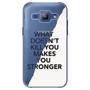 Plastové puzdro iSaprio - Makes You Stronger - Samsung Galaxy J1 vyobraziť