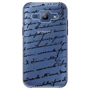 Plastové puzdro iSaprio - Handwriting 01 - black - Samsung Galaxy J1 vyobraziť