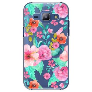 Plastové puzdro iSaprio - Flower Pattern 01 - Samsung Galaxy J1 vyobraziť
