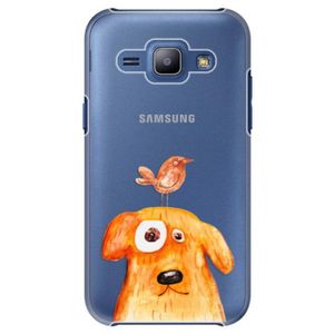 Plastové puzdro iSaprio - Dog And Bird - Samsung Galaxy J1 vyobraziť