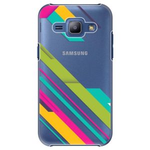 Plastové puzdro iSaprio - Color Stripes 03 - Samsung Galaxy J1 vyobraziť