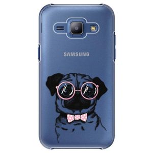 Plastové puzdro iSaprio - The Pug - Samsung Galaxy J1 vyobraziť