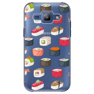 Plastové puzdro iSaprio - Sushi Pattern - Samsung Galaxy J1 vyobraziť