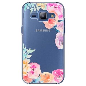 Plastové puzdro iSaprio - Flower Brush - Samsung Galaxy J1 vyobraziť