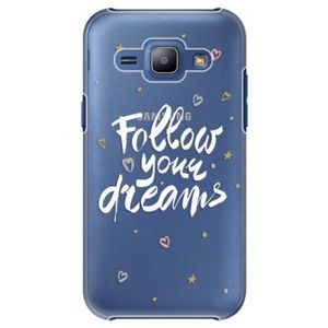 Plastové puzdro iSaprio - Follow Your Dreams - white - Samsung Galaxy J1 vyobraziť