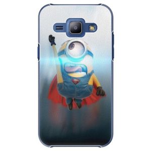 Plastové puzdro iSaprio - Mimons Superman 02 - Samsung Galaxy J1 vyobraziť