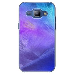 Plastové puzdro iSaprio - Purple Feathers - Samsung Galaxy J1 vyobraziť