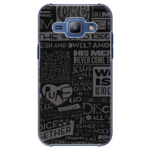 Plastové puzdro iSaprio - Text 01 - Samsung Galaxy J1 vyobraziť