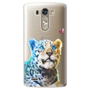 Plastové puzdro iSaprio - Leopard With Butterfly - LG G3 (D855) vyobraziť