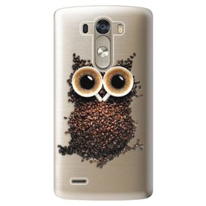 Plastové puzdro iSaprio - Owl And Coffee - LG G3 (D855) vyobraziť
