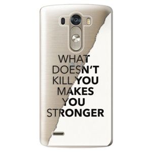 Plastové puzdro iSaprio - Makes You Stronger - LG G3 (D855) vyobraziť