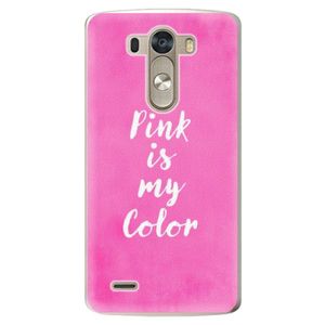Plastové puzdro iSaprio - Pink is my color - LG G3 (D855) vyobraziť
