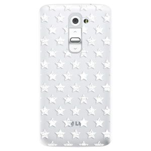 Plastové puzdro iSaprio - Stars Pattern - white - LG G2 (D802B) vyobraziť