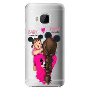 Plastové puzdro iSaprio - Mama Mouse Brunette and Girl - HTC One M9 vyobraziť