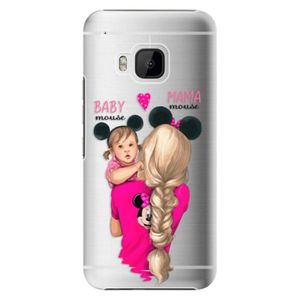 Plastové puzdro iSaprio - Mama Mouse Blond and Girl - HTC One M9 vyobraziť