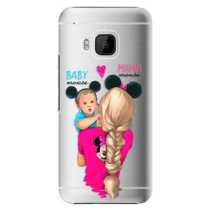 Plastové puzdro iSaprio - Mama Mouse Blonde and Boy - HTC One M9 vyobraziť