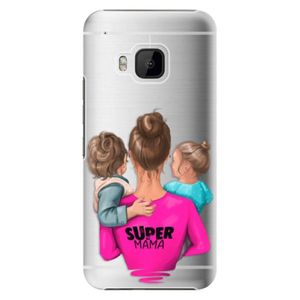 Plastové puzdro iSaprio - Super Mama - Boy and Girl - HTC One M9 vyobraziť