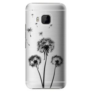 Plastové puzdro iSaprio - Three Dandelions - black - HTC One M9 vyobraziť
