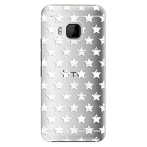 Plastové puzdro iSaprio - Stars Pattern - white - HTC One M9 vyobraziť