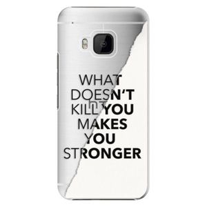 Plastové puzdro iSaprio - Makes You Stronger - HTC One M9 vyobraziť