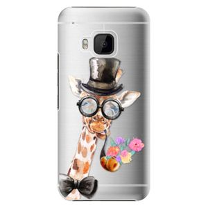 Plastové puzdro iSaprio - Sir Giraffe - HTC One M9 vyobraziť