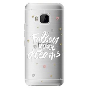 Plastové puzdro iSaprio - Follow Your Dreams - white - HTC One M9 vyobraziť