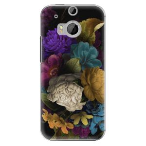 Plastové puzdro iSaprio - Dark Flowers - HTC One M8 vyobraziť