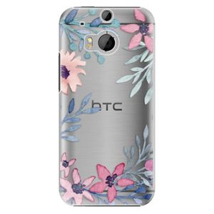 Plastové puzdro iSaprio - Leaves and Flowers - HTC One M8 vyobraziť