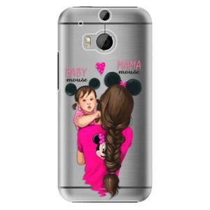 Plastové puzdro iSaprio - Mama Mouse Brunette and Girl - HTC One M8 vyobraziť