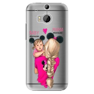 Plastové puzdro iSaprio - Mama Mouse Blond and Girl - HTC One M8 vyobraziť