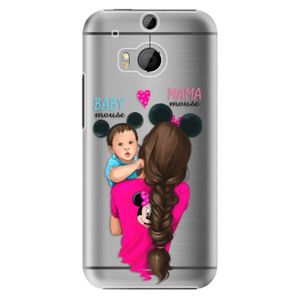 Plastové puzdro iSaprio - Mama Mouse Brunette and Boy - HTC One M8 vyobraziť
